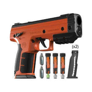 Byrna LE Kinetic Orange Pistol Kit